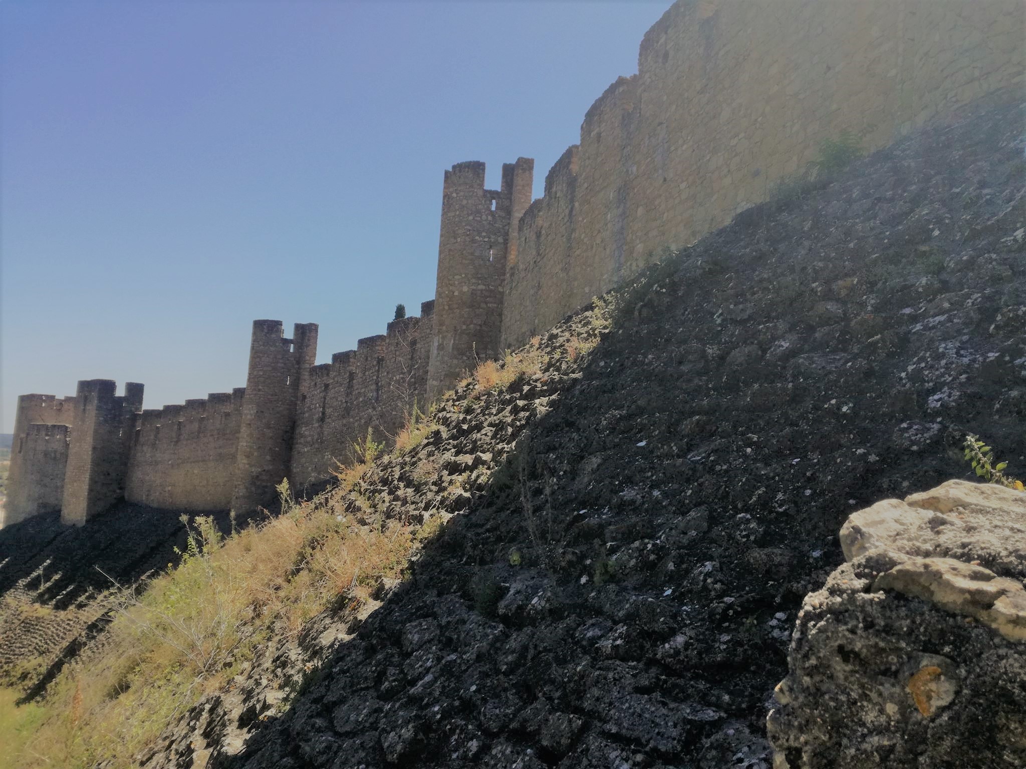 Tomar Templar Castle Walls