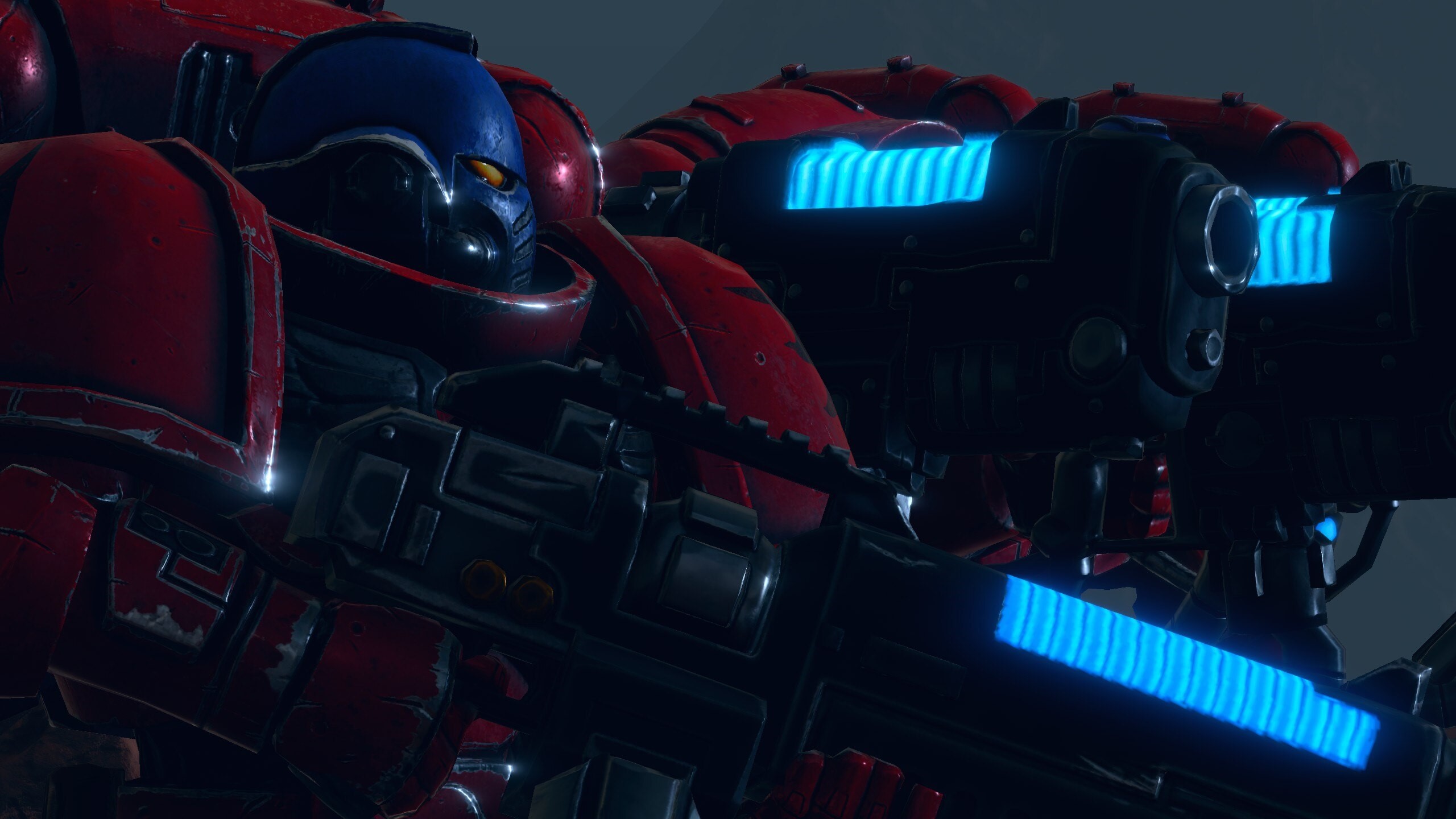 Warhammer 40000 Battlesector screenshot of space marines