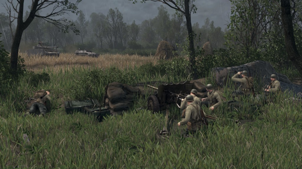 Gates of Hell Ostfront Liberation DLC Screenshot of american troops