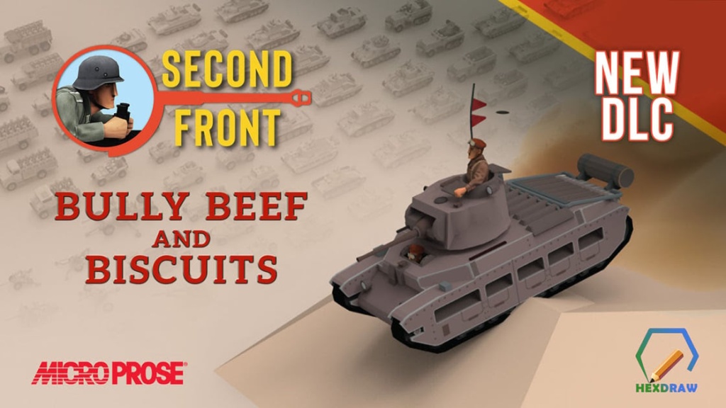 New Second Front DLC ‘Bully Beef and Biscuits’ Adds Commonwealth Forces and Desert Tile Set