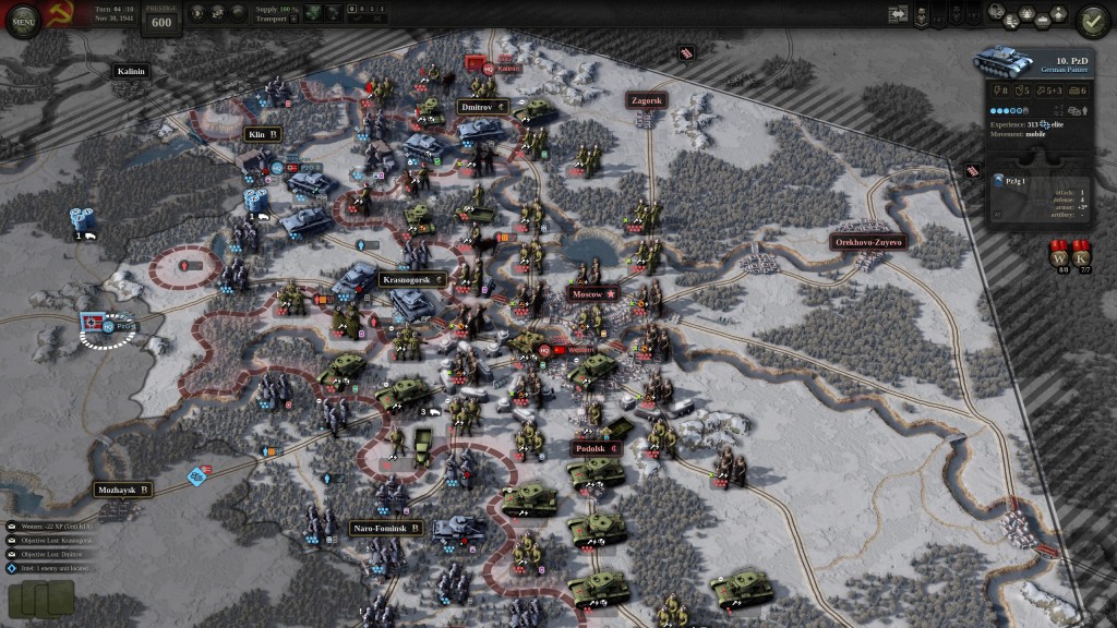 REVIEW- Unity of Command II – Moscow 41